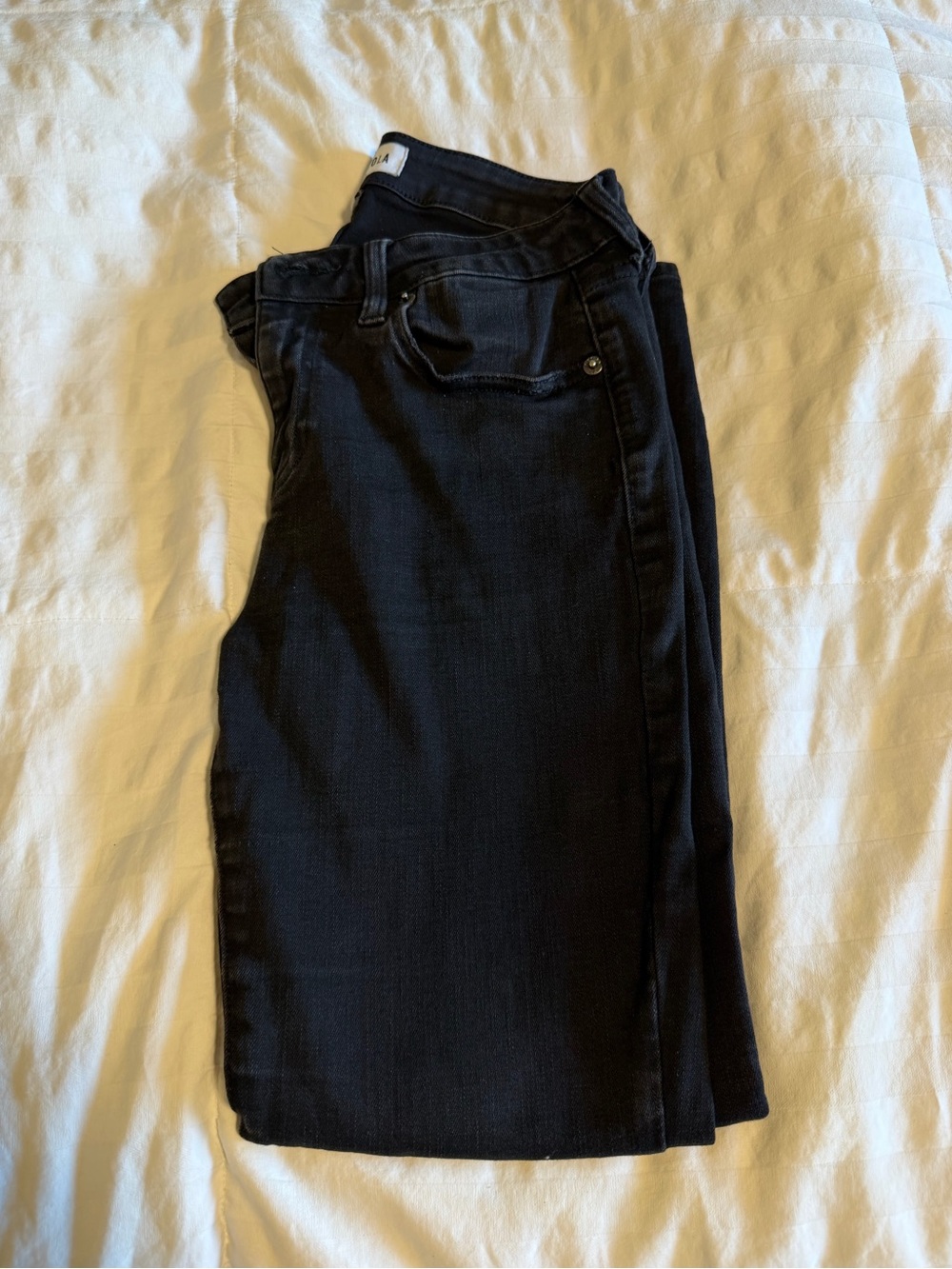 pistola Black Skinny Jeans - Sleek High-Rise Look